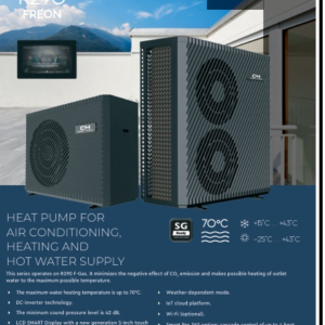 Cooper&Hunter ECOPOWER R290 15 kW, CH-HP15UIMPZM